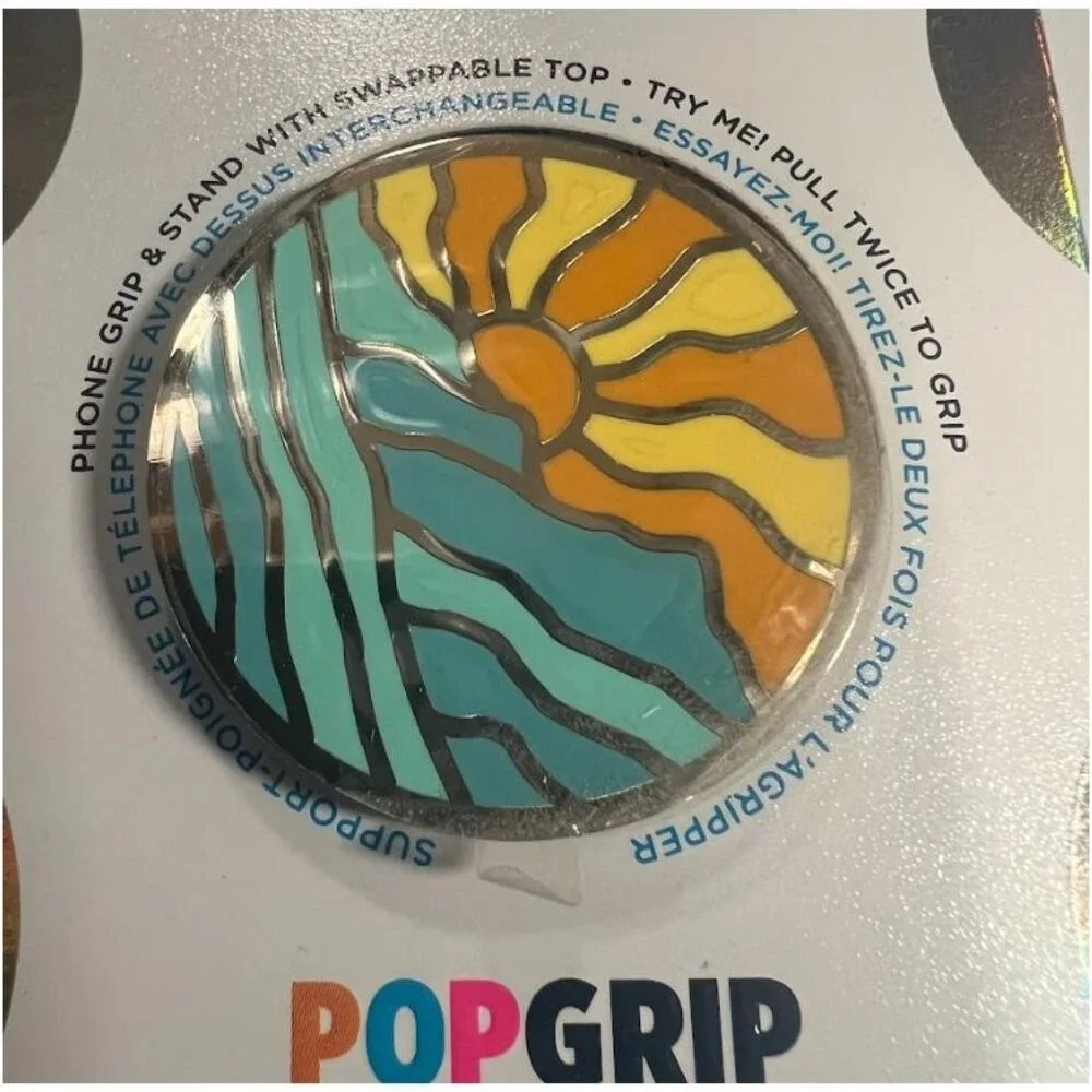 PopSockets PopGrip 3 Design Cell Phone Grip & Stand 3Pk
